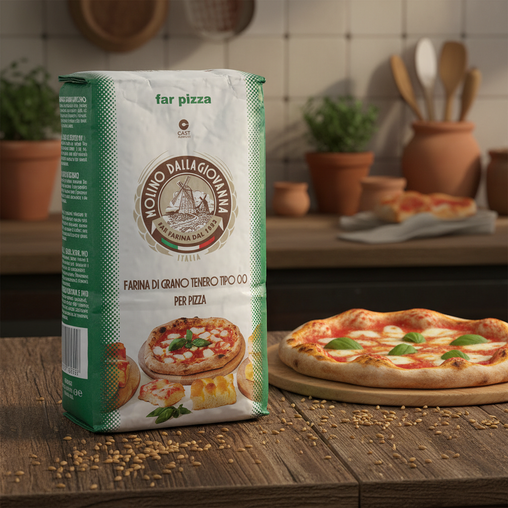 Far Pizza – Lifestyle pak op voorgrond