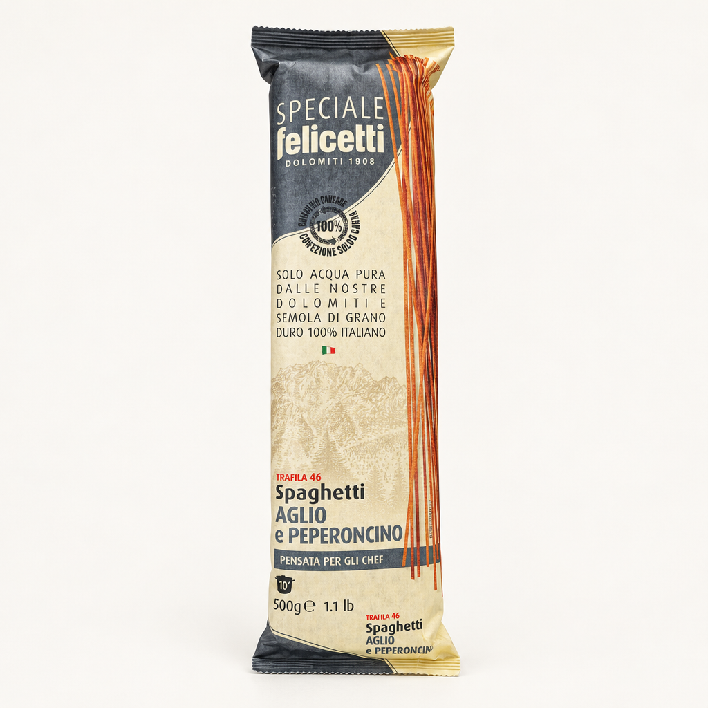 Nieuwe productfoto Felicetti Spaghetti Aglio e Peperoncino