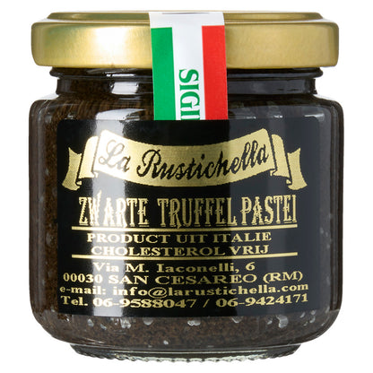 La Rustichella Zwarte Truffel tapenade 90gram