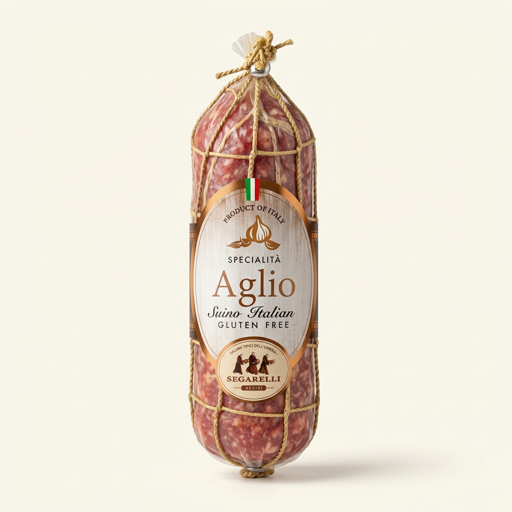 Productfoto Segarelli knoflooksalami